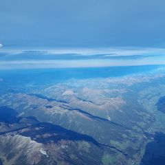 Flugwegposition um 14:29:07: Aufgenommen in der Nähe von Gemeinde Krimml, Österreich in 5157 Meter